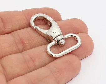 Silver Plated Swivel Clasp