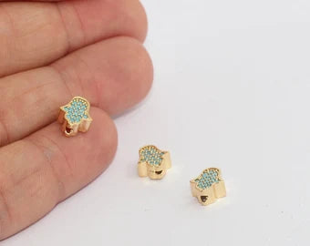 Shiny Gold Hamsa
