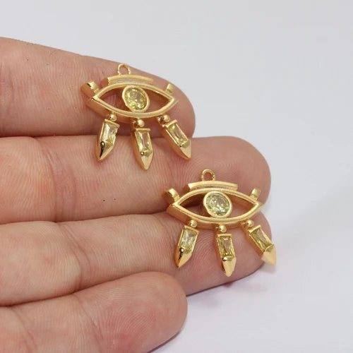 Shiny Gold Evil Eye