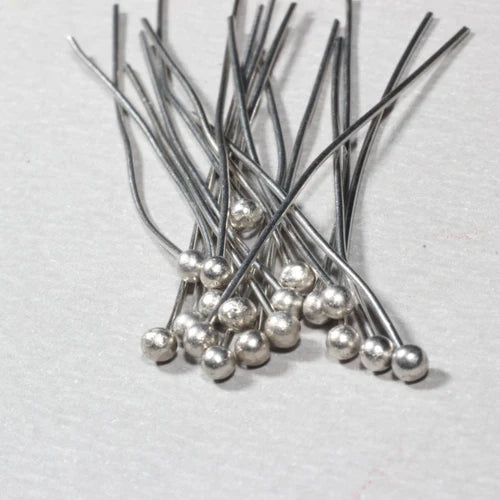 Silver Color Plated Ball Head Pins