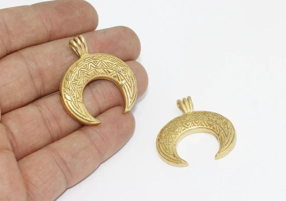 Brass Horn Pendant
