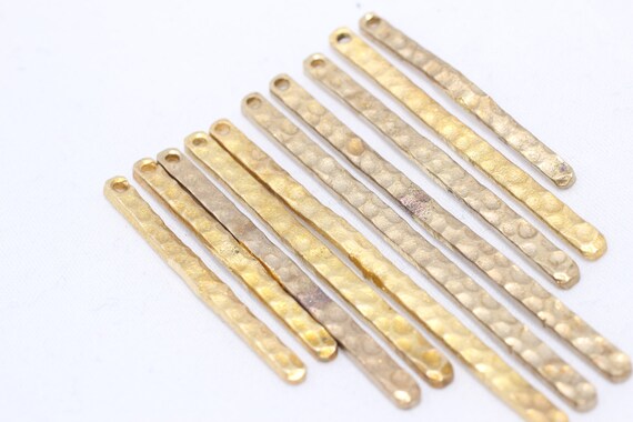 (30,38,48) Raw Brass Bar, Stamping Bar , Connector Bar ,  SOM53