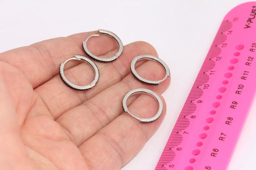 Small, Hoop Earrings, Huggie Hoop