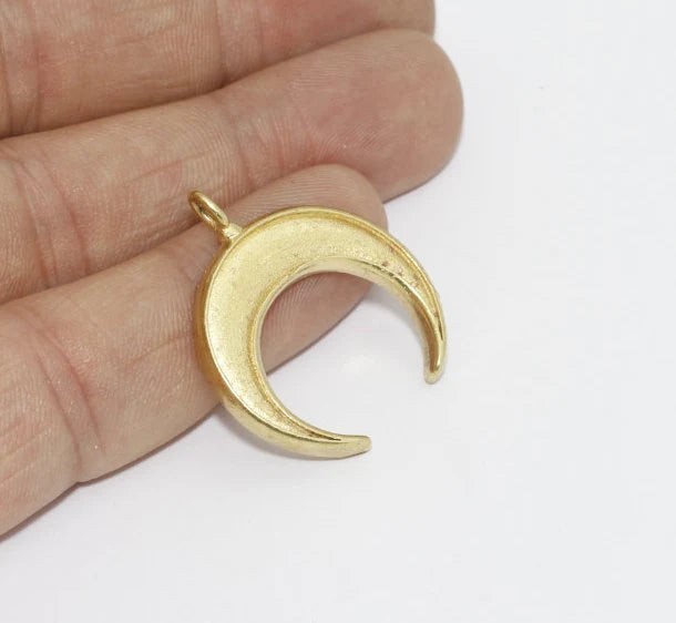 Brass Horn Pendant