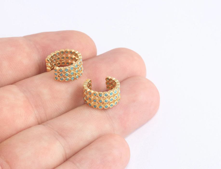 Cuffs, Micro Pave Non Pierced