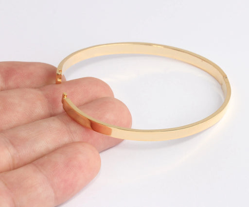 Shiny Gold Bracelet Cuff