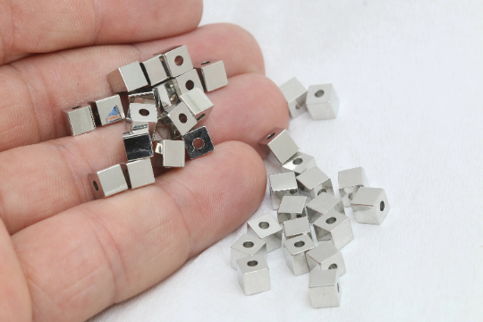Spacer Beads, Geometric