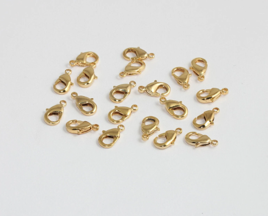 Shiny Gold Claw Clasp