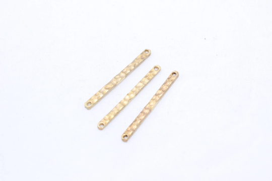 Brass Hammered Bars