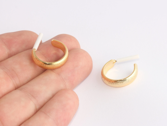 Hoop Earrings, Stud Hoops