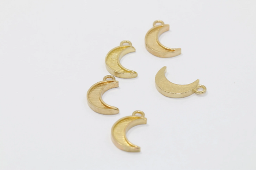 Brass Moon Charms