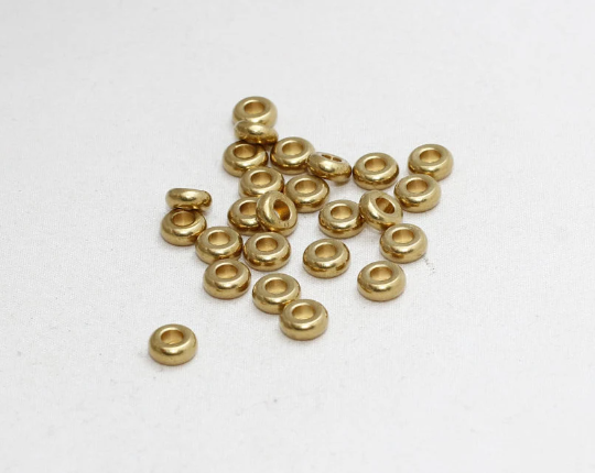 Brass Spacers, Rondelle