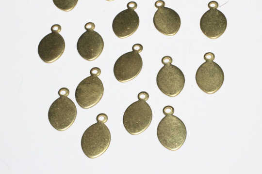 Brass Drop Charms