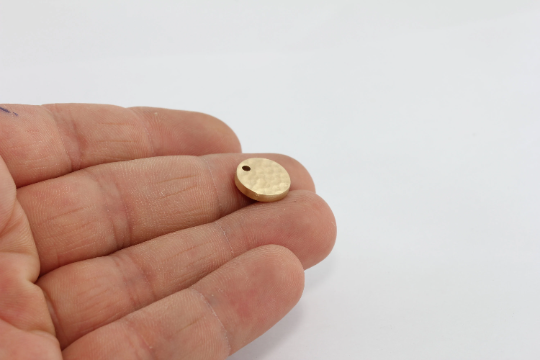 Brass Hammered Coins