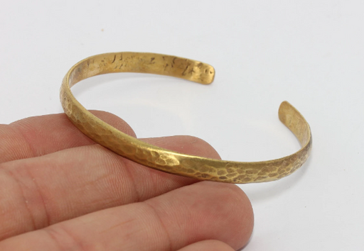 Brass Domed Bracelet