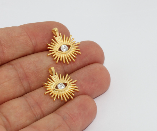 Shiny Gold Evil Eye