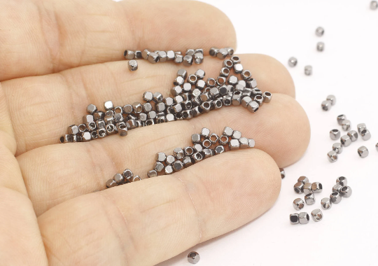 Spacer Beads, Cube Spacer
