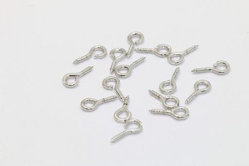 Silver Plated Eye Pin
