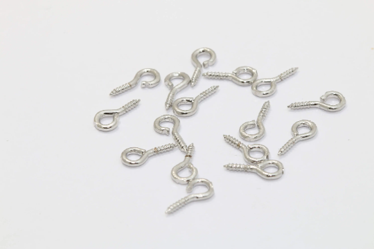 Silver Plated Eye Pin