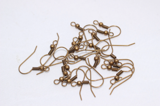 Earring Hook, Bronze Ear Wires