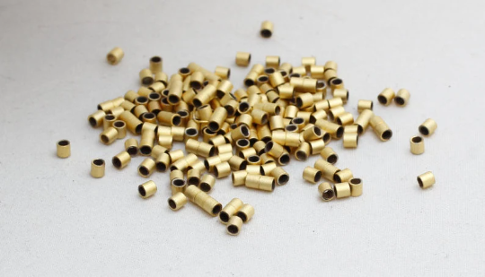 Tube Beads, Crimp Beads, Tiny