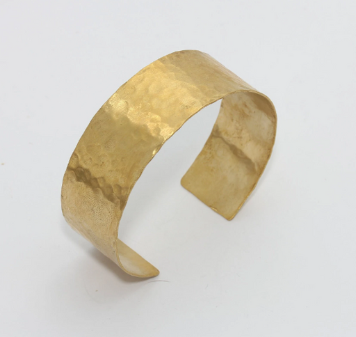 Brass Hammered Bangle