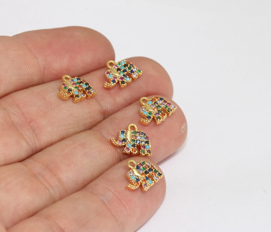 Shiny Gold Charms