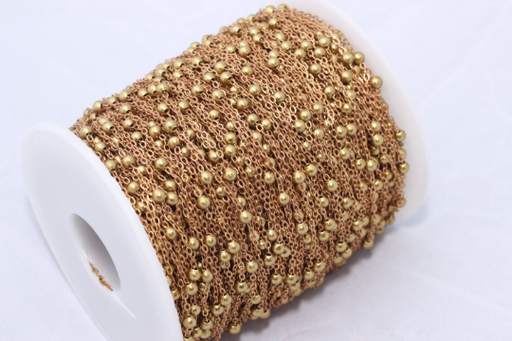 Raw Brass Satellite Chain