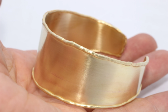 Brass Cuff Bracelet Bangle