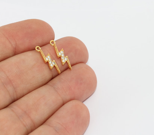 Shiny Gold Charms