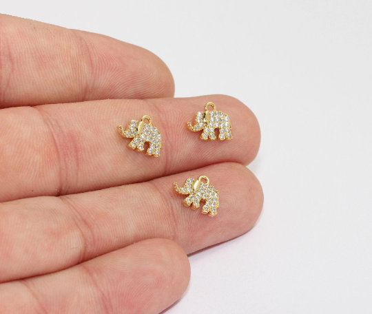 Shiny Gold Charms