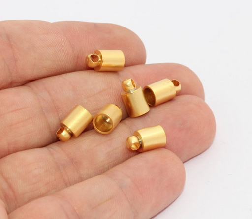 Gold Bead Caps