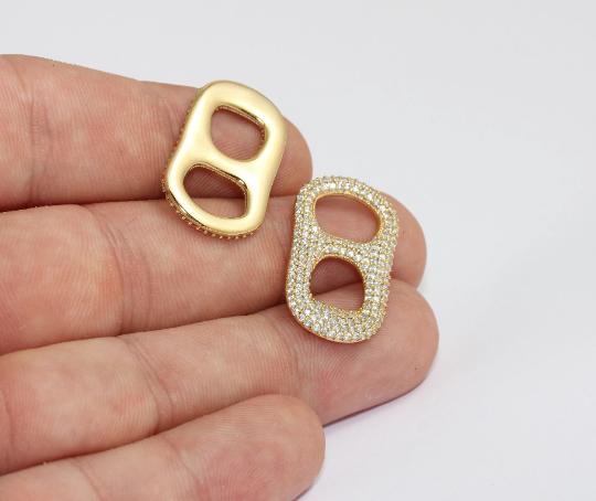 Shiny Gold Pull Pendant