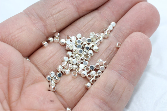 Spacer Beads, Mini Cube