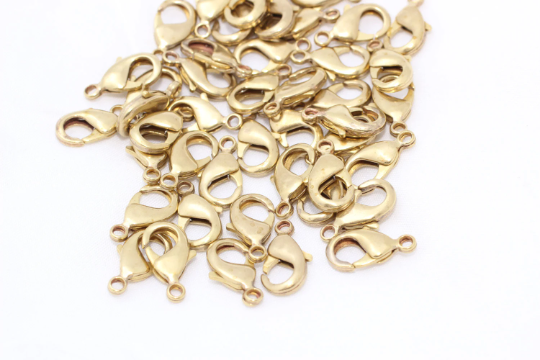 Brass Claw Clasps
