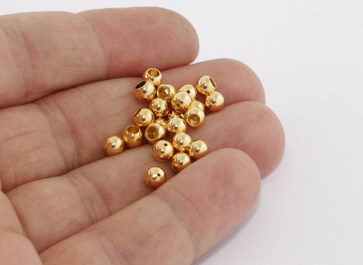 Spacer Beads, Hollow Beads