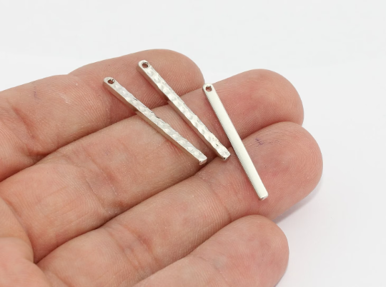29 mm Rodyum Kaplamalı Çubuklar, Çekiçlenmiş Çubuk, Küçük Çubuk, MTE826