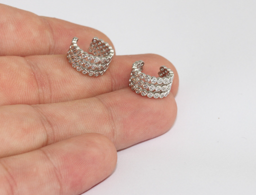 Micro Pave Ear Cuffs