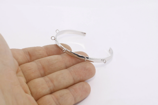 Rhodium Plated Bracelet