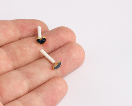 Heart Stud Earrings