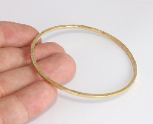 Brass Flat Bracelet