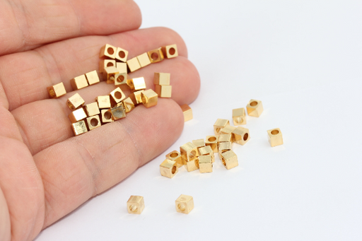 Spacer Beads, Cubes