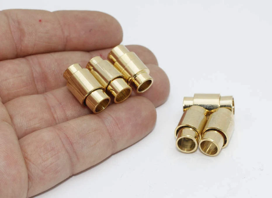 Shiny Gold Magnetic Clasp