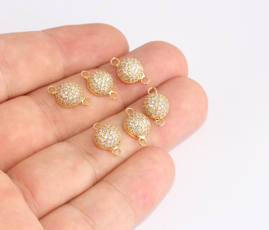 Shiny Gold Charms