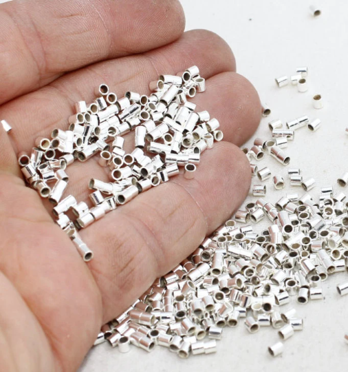 Crimp Beads, Tiny Tubes