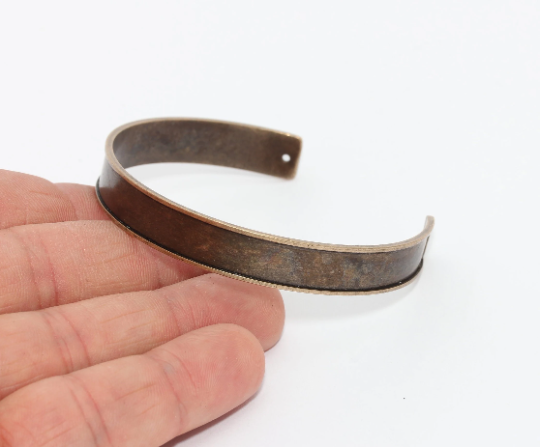 Antique Bronze Open Bracelet
