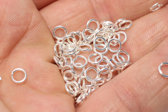 Silver Color Jump Rings