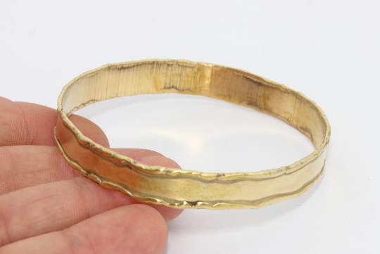 Brass Domed Bracelet