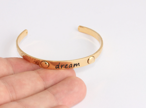 Shiny Gold Bracelets