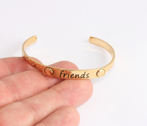 Shiny Gold Bracelets